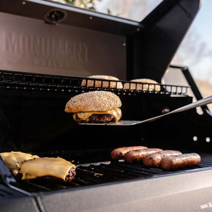Monument Grills Denali 425 Series | 4 Burner Smart Tech Propane Gas Grill in Black - D425