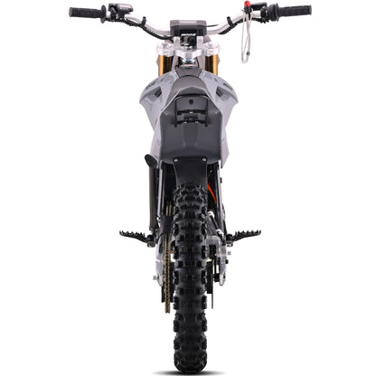 MotoTec 72v 8000w Pro Electric Dirt Bike 19/16 Lithium Grey