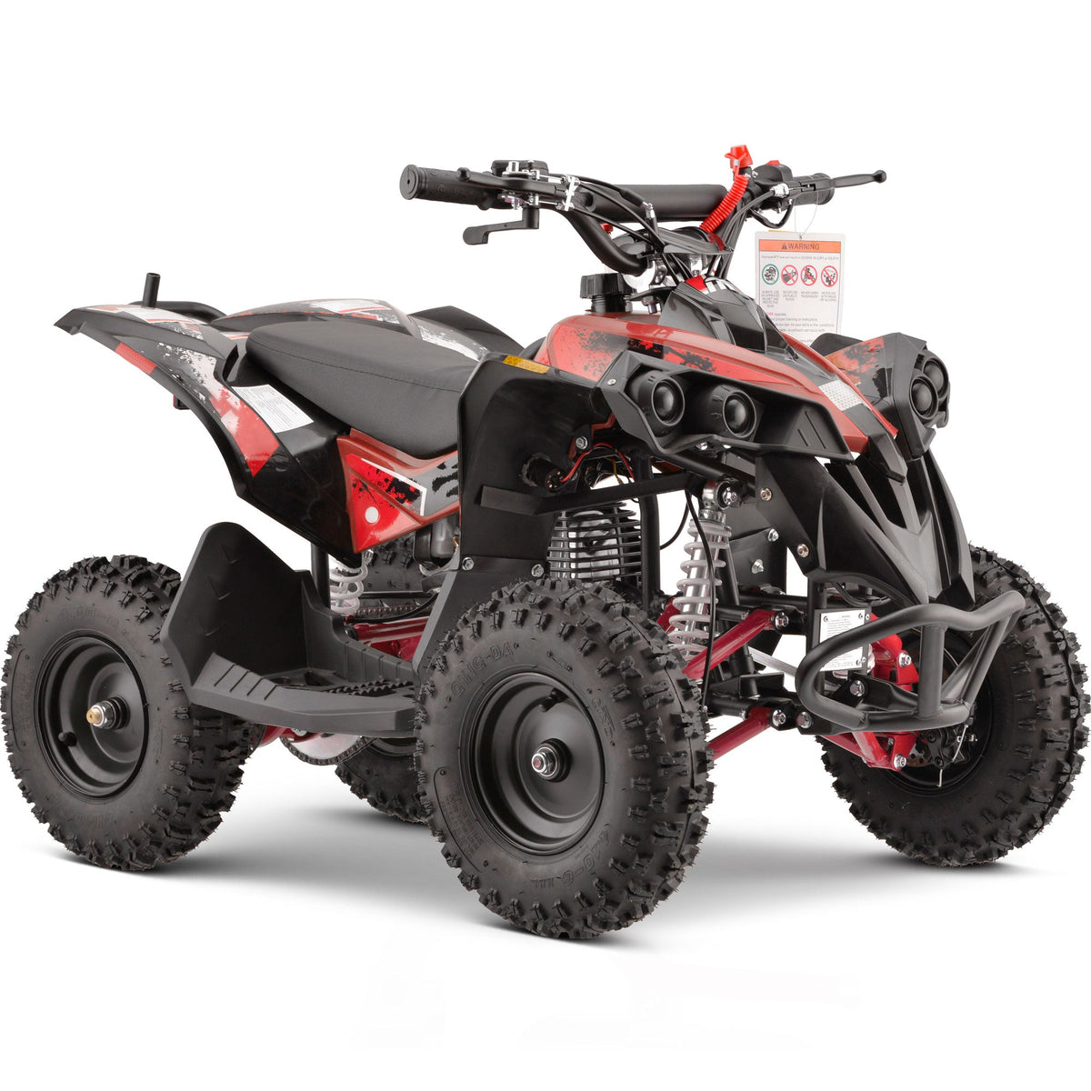 MotoTec Renegade 40cc 4-Stroke Kids Gas ATV Red