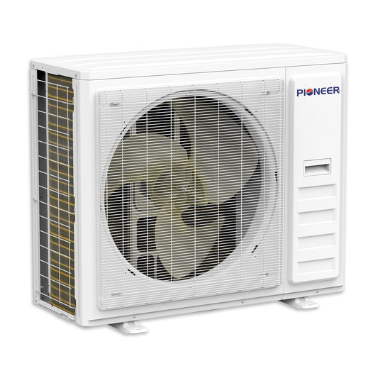 Pioneer Triple Split 36000 BTU 3-Ton Quantum Ultra Wi-Fi 22.5 SEER2 Energy-Star Multi (3) Zone Wall Mount Air Conditioner Heat Pump 230-Volt - WYT040GLSI24M4-18W-9W-9W