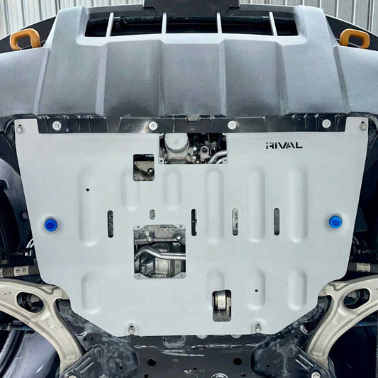 RIVAL Aluminum Engine Skid Plate Ford Maverick Tremor & Bronco Sport Badlands - 2333.1883.2.6