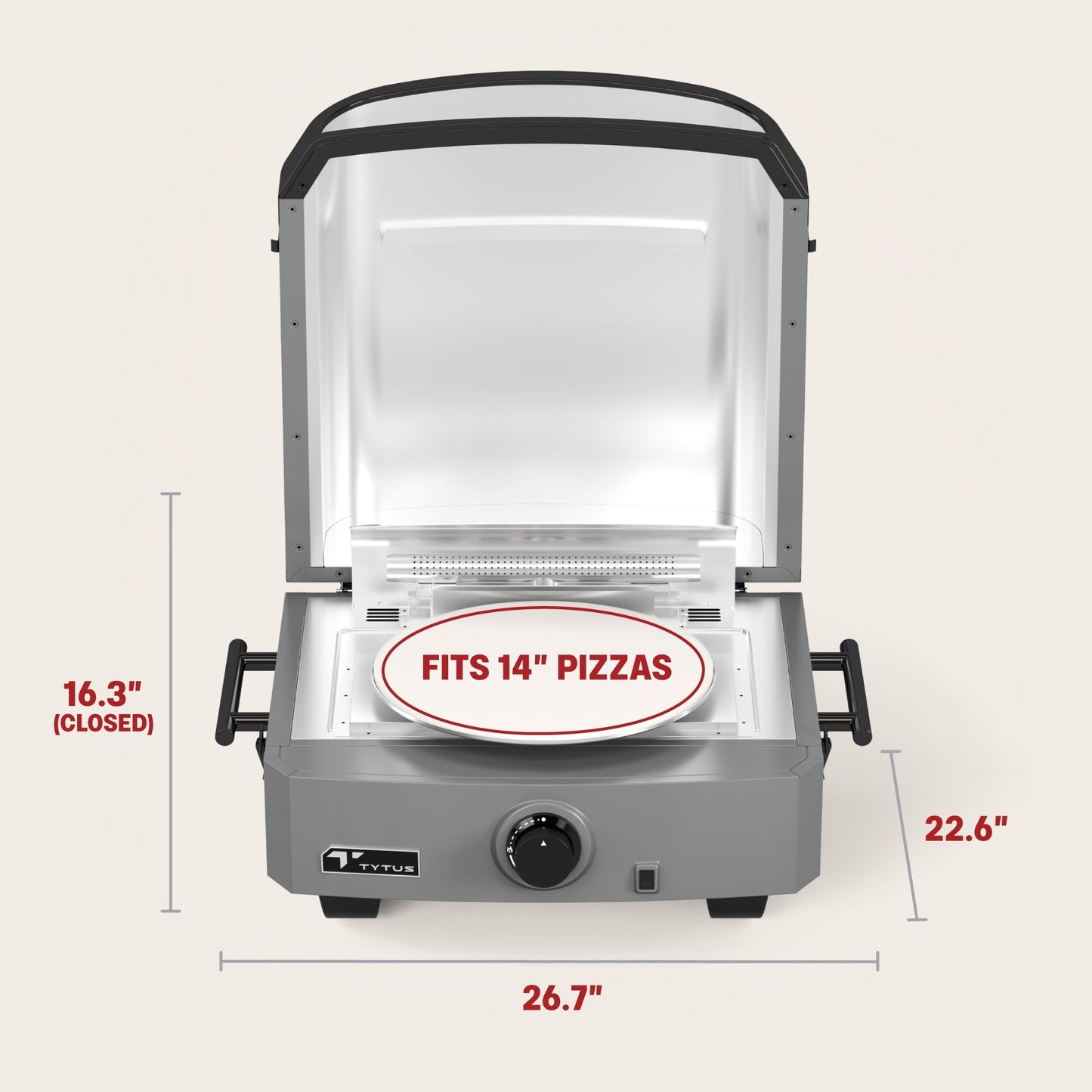 TYTUS Emberwood Pizza Oven - TDT-GHS-GPZA