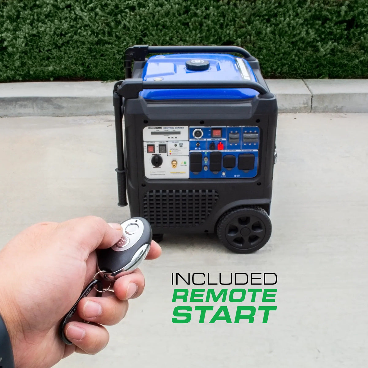 DuroMax 9,500 Watt Portable Dual Tri Inverter Generator w/ CO Alert