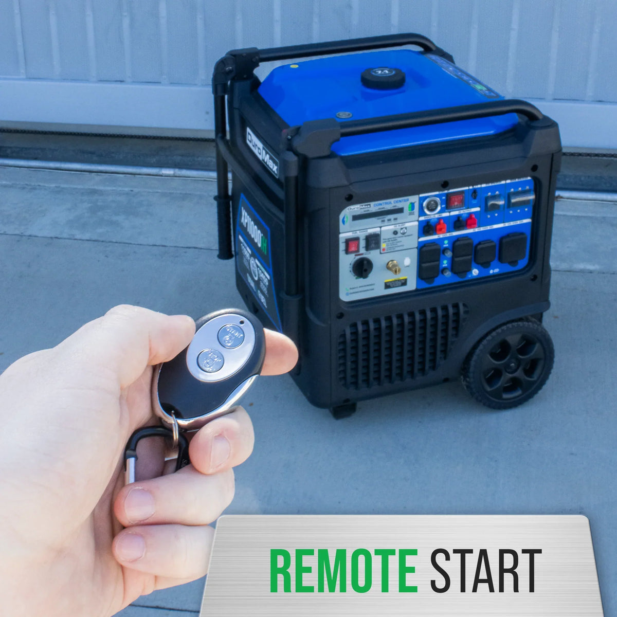 DuroMax 11,000 Watt Portable Dual Fuel Inverter Generator w/ CO Alert