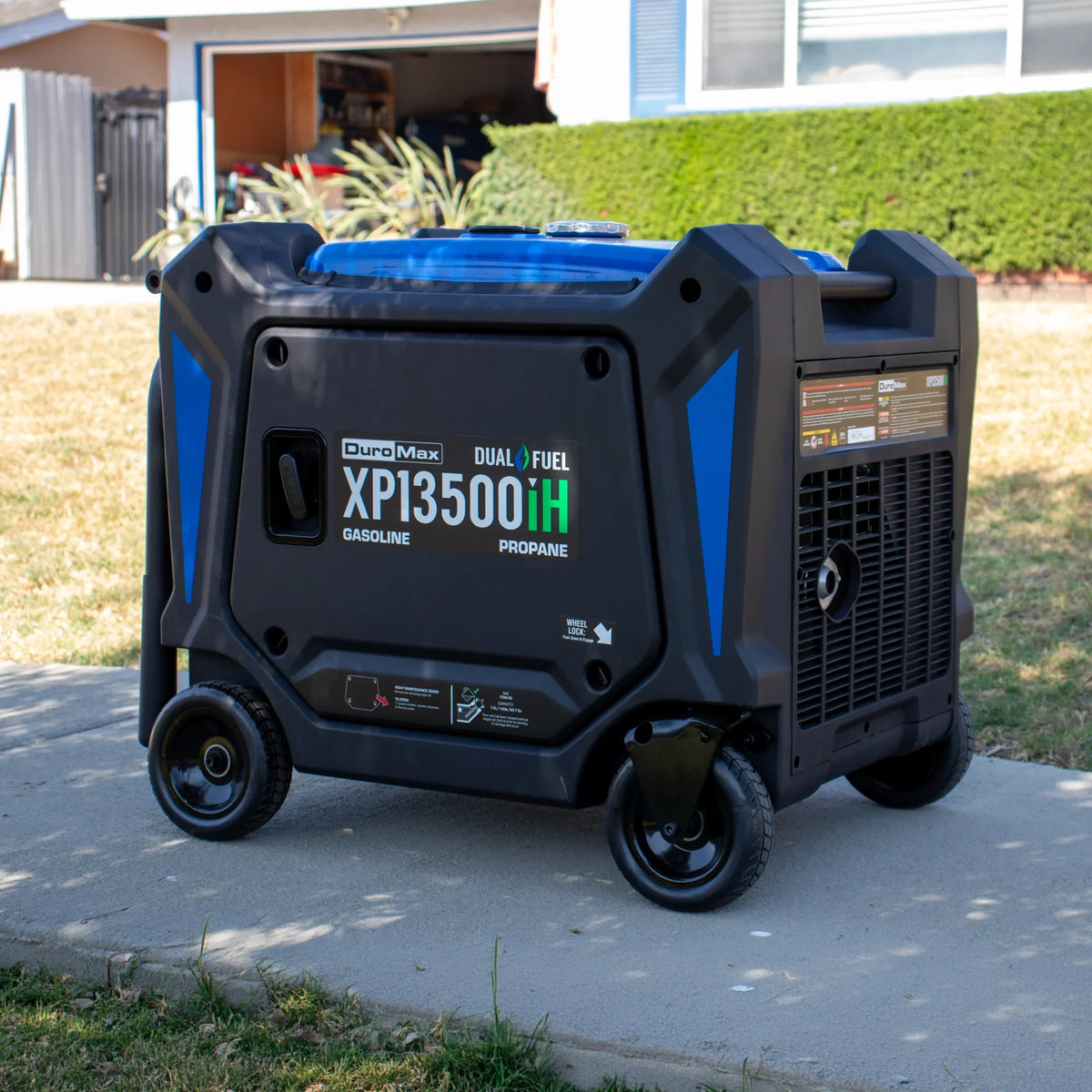DuroMax 13,500 Watt Portable Dual Fuel Inverter Generator w/ CO Alert