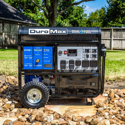 DuroMax 17,500 Watt Dual Fuel Portable  Generator w/ CO Alert