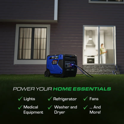 DuroMax  7,000 Watt Portable Tri Fuel Inverter Generator w/ CO Alert
