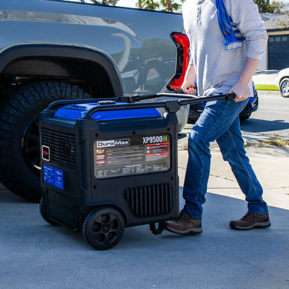 DuroMax 9,500 Watt Portable Dual Fuel Inverter Generator w/ CO Alert