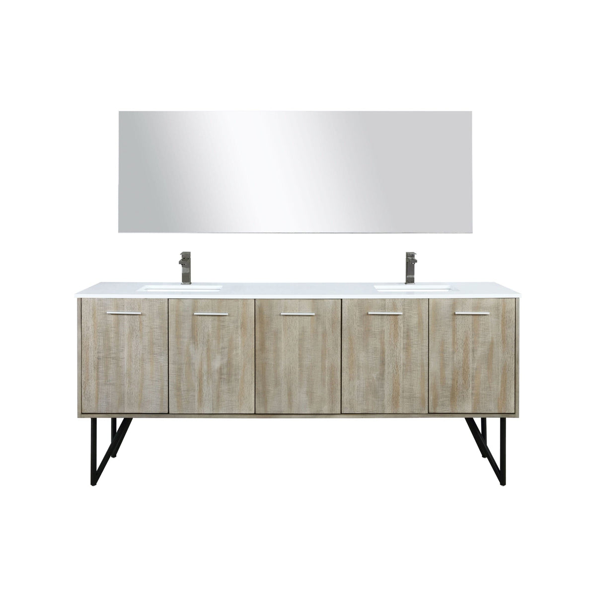 Lancy  80" Double Bathroom Vanity - Backyard Provider