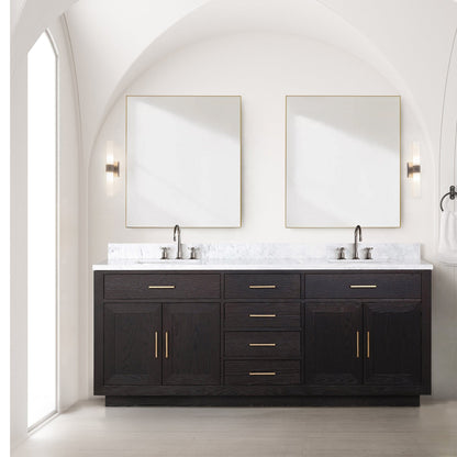 Abbey 80" x 22" Double Bath Vanity - Backyard Provider