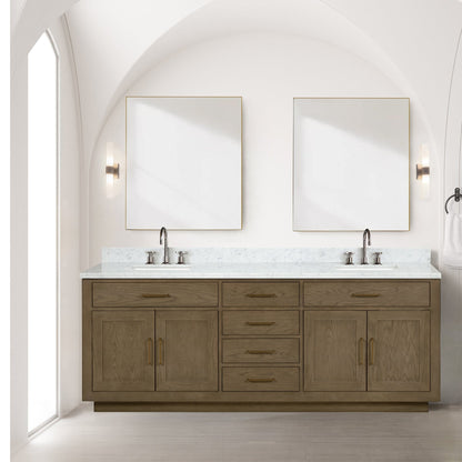 Abbey 84" x 22" Double Bath Vanity - Backyard Provider