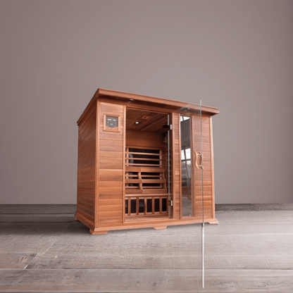 SunRay Savannah Indoor 3 Person Far Infrared Sauna with Carbon Heater - HL300K