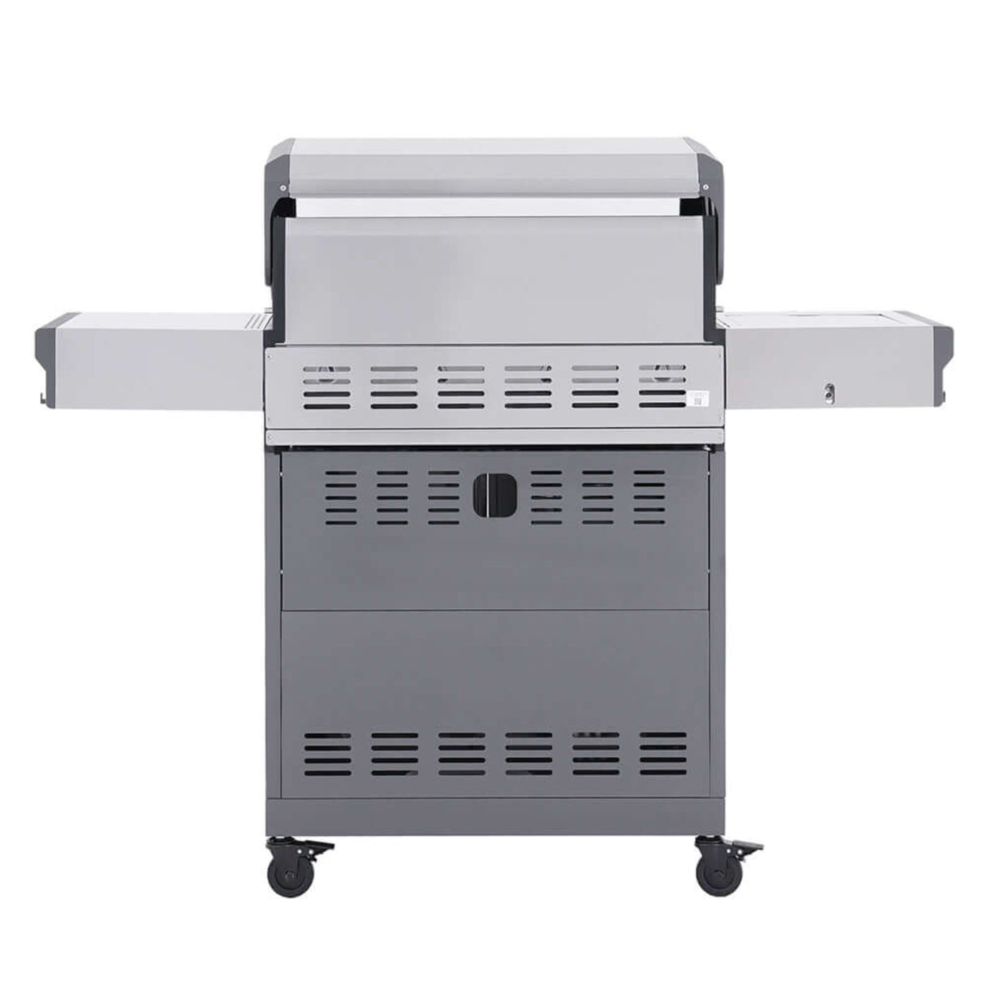Monument Grills Eminence 405 Series | 4 Burner Tech Propane Gas Grill in Stainless Steel - E405