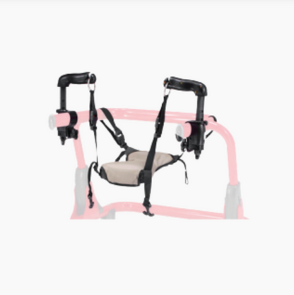 Tru Grit Hip Positioner With Pad, Large for Pivot Gait Trainer - 1770266636712_704