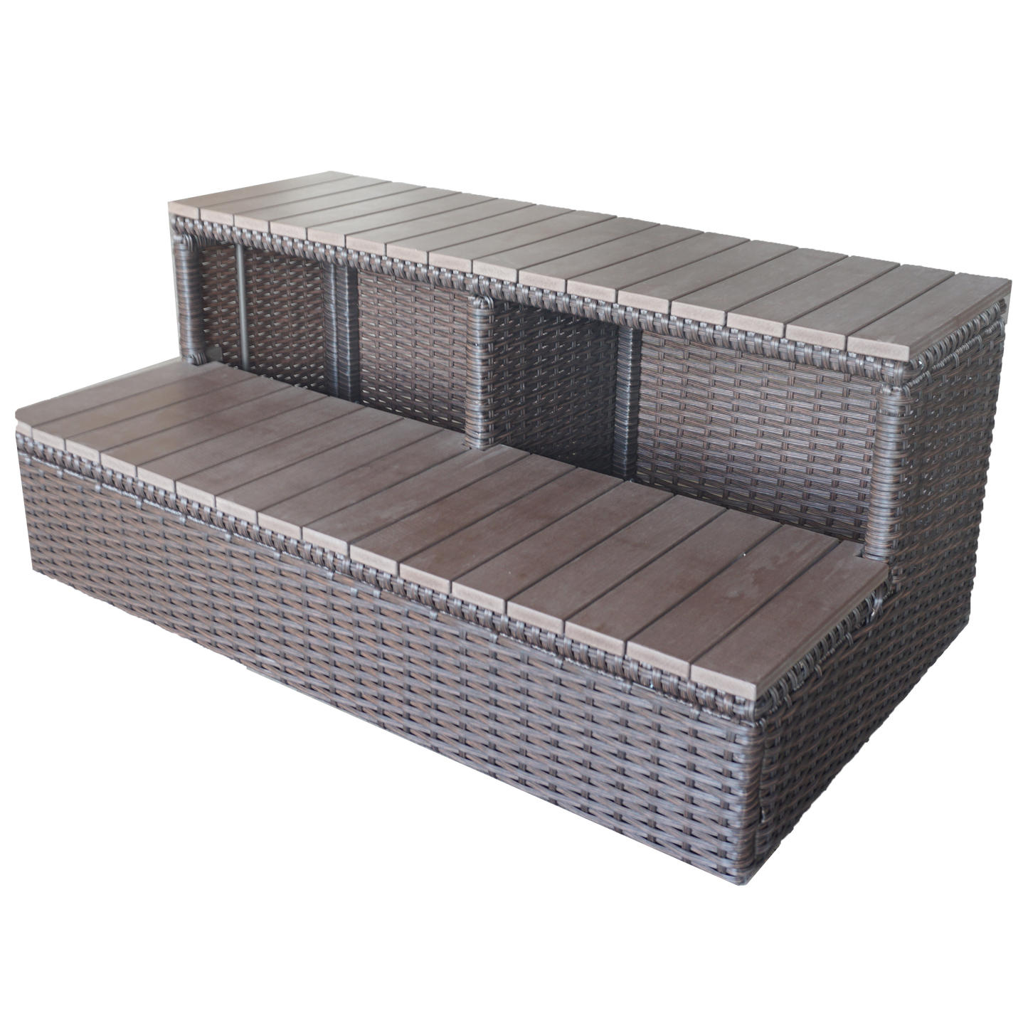 Tru Grit  Wicker Spa Step - 86in Spas - 1770270681918_979