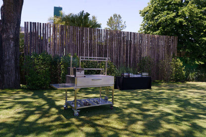 Tru Grit Tagwood BBQ XL Argentine Santa Maria Wood Fire & Charcoal Gaucho Grill | BBQ23SS - 1770268480967_428