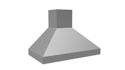 VENTAHOOD 48" 600 CFM Euro-Style Wall Mount Range Hood in Stainless Steel - EPH18248SS