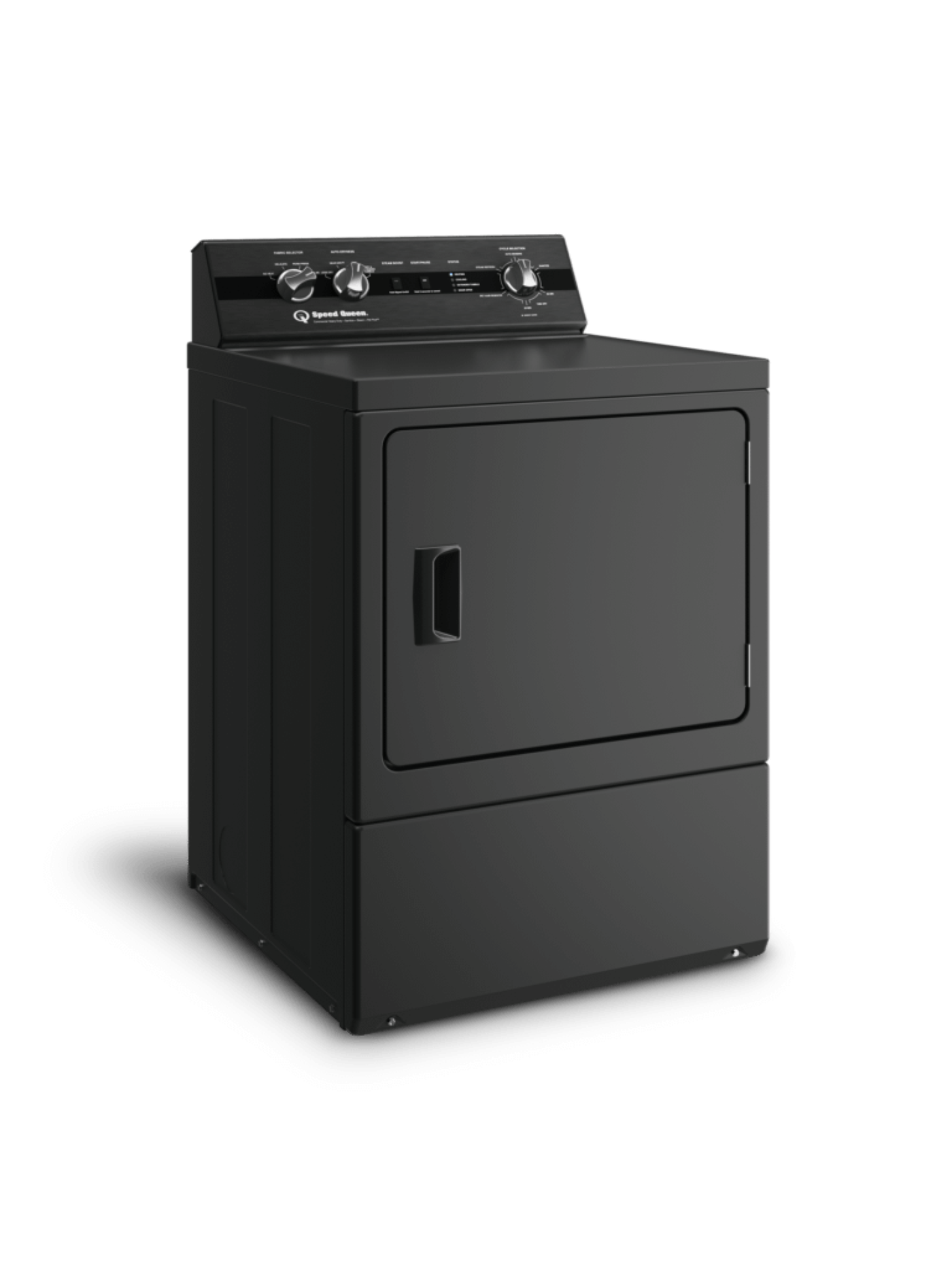SPEED QUEEN DC5004BG DC5 Sanitizing Gas Dryer with Pet Plus Extended Tumble Steam Black - DC5004BG