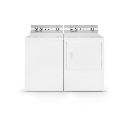 SPEED QUEEN DC5004WG DC5 Sanitizing Gas Dryer with Pet Plus Extended Tumble Steam White - DC5004WG