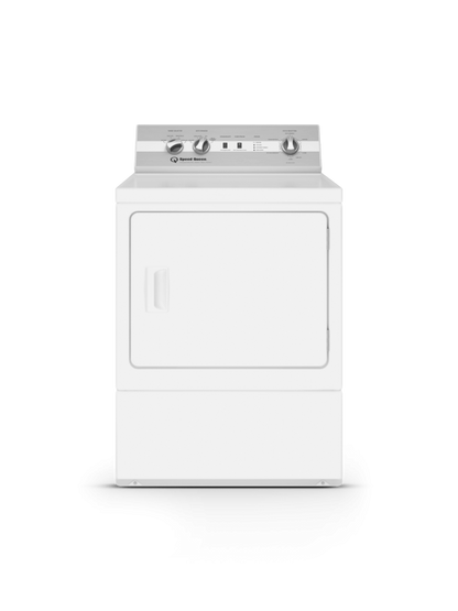 SPEED QUEEN DC5004WG DC5 Sanitizing Gas Dryer with Pet Plus Extended Tumble Steam White - DC5004WG