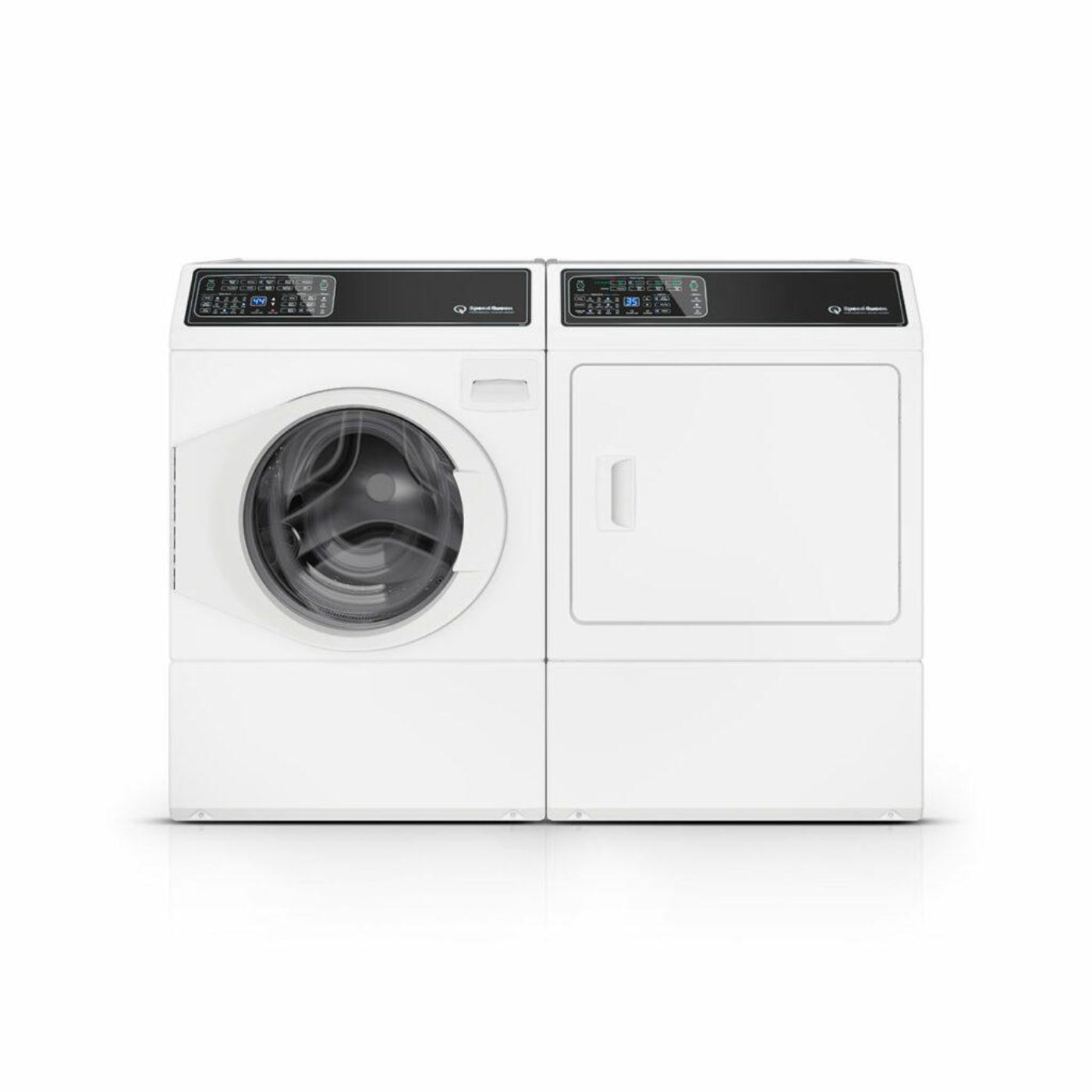SPEED QUEEN DF7004WE DF7 Sanitizing White Electric Dryer with Front Control Pet Plus Steam Over-Dry Protection Technology ENERGY STARWhite - DF7004WE