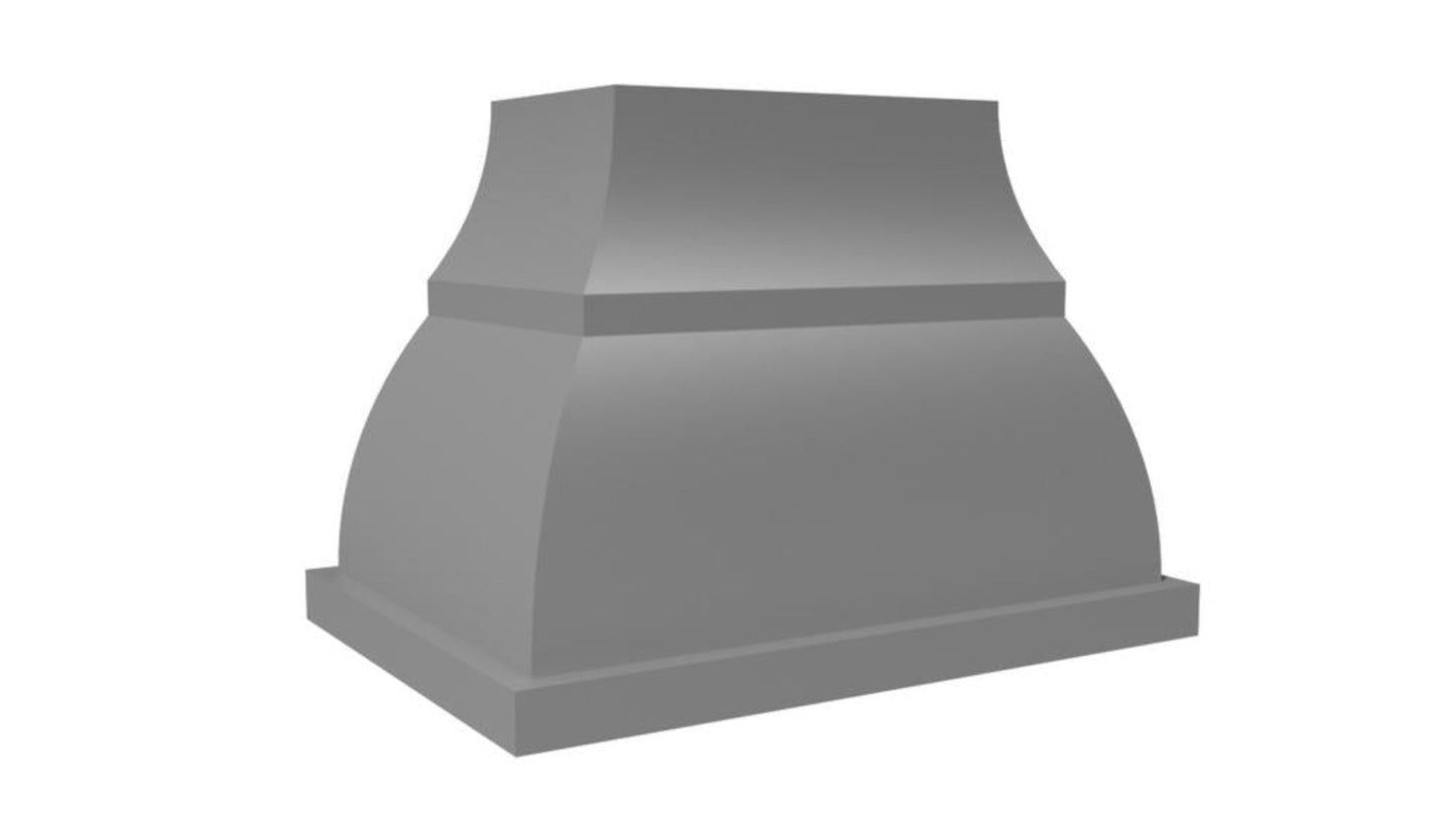 VENTAHOOD 54" Island Designer Series Range Hood - JCIH254B1