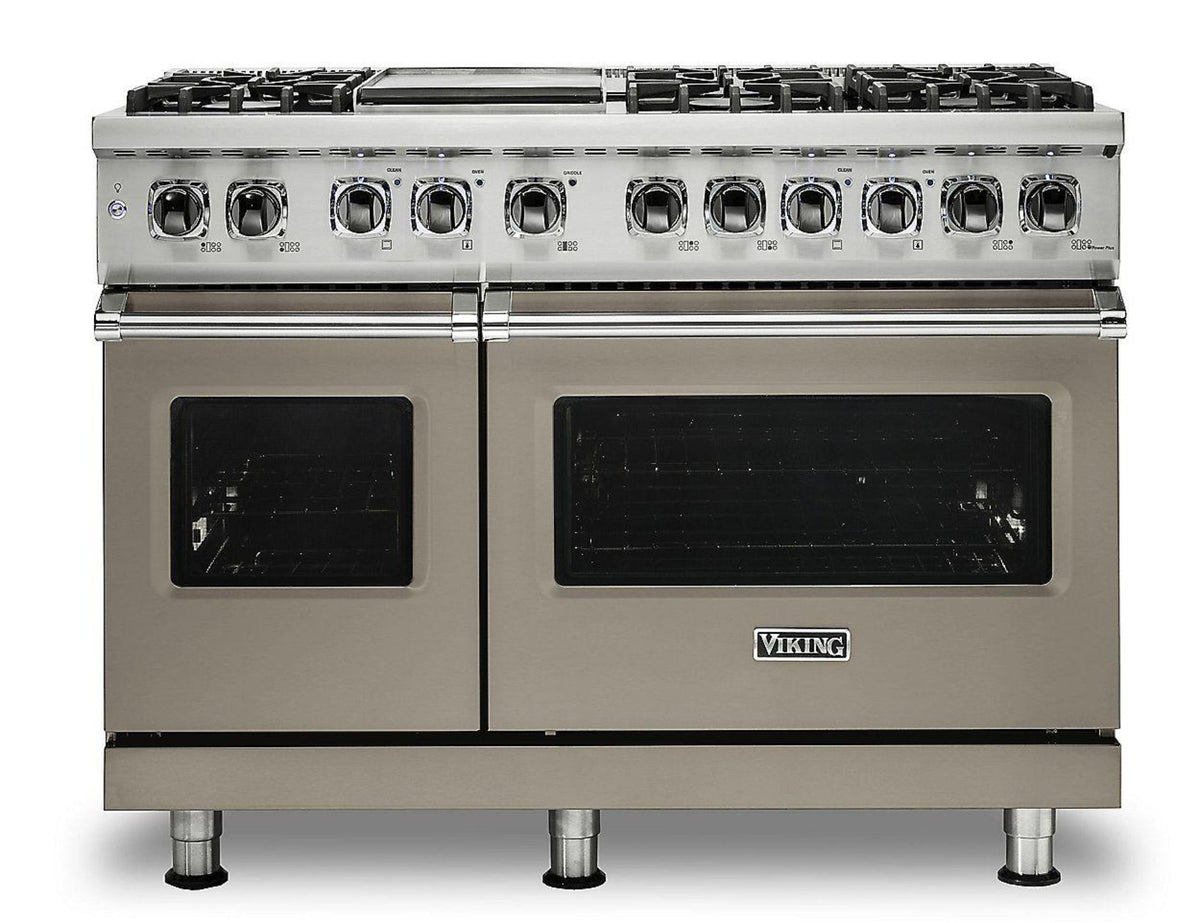 Klein Tools VIKING 48" Dual Fuel Range - Viking 5 Series Gray - VDR5486GNALP