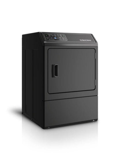 SPEED QUEEN DF7004BG DF7 Sanitizing Gas Dryer with Front Control Pet Plus Steam Over-Dry Protection Technology ENERGY STAR Black - DF7004BG