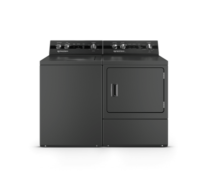 SPEED QUEEN DC5004BE DC5 Sanitizing Electric Dryer with Pet Plus Extended Tumble Steam  Black - DC5004BE