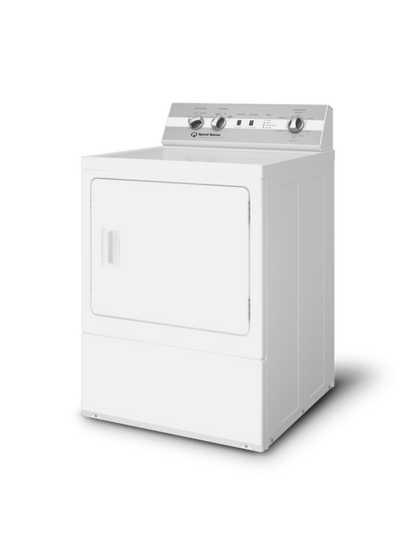 SPEED QUEEN DC5004WE DC5 Sanitizing Electric Dryer with Pet Plus Extended Tumble Steam  White - DC5004WE
