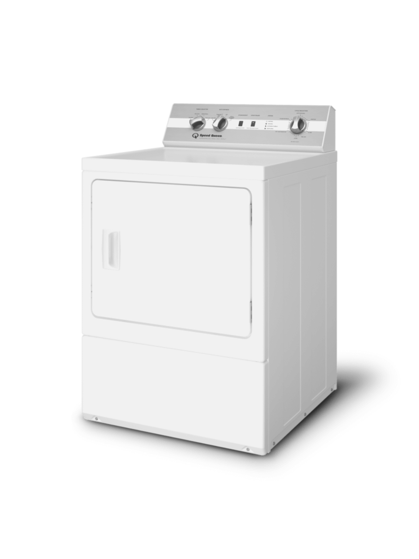 SPEED QUEEN DC5004WG DC5 Sanitizing Gas Dryer with Pet Plus Extended Tumble Steam White - DC5004WG