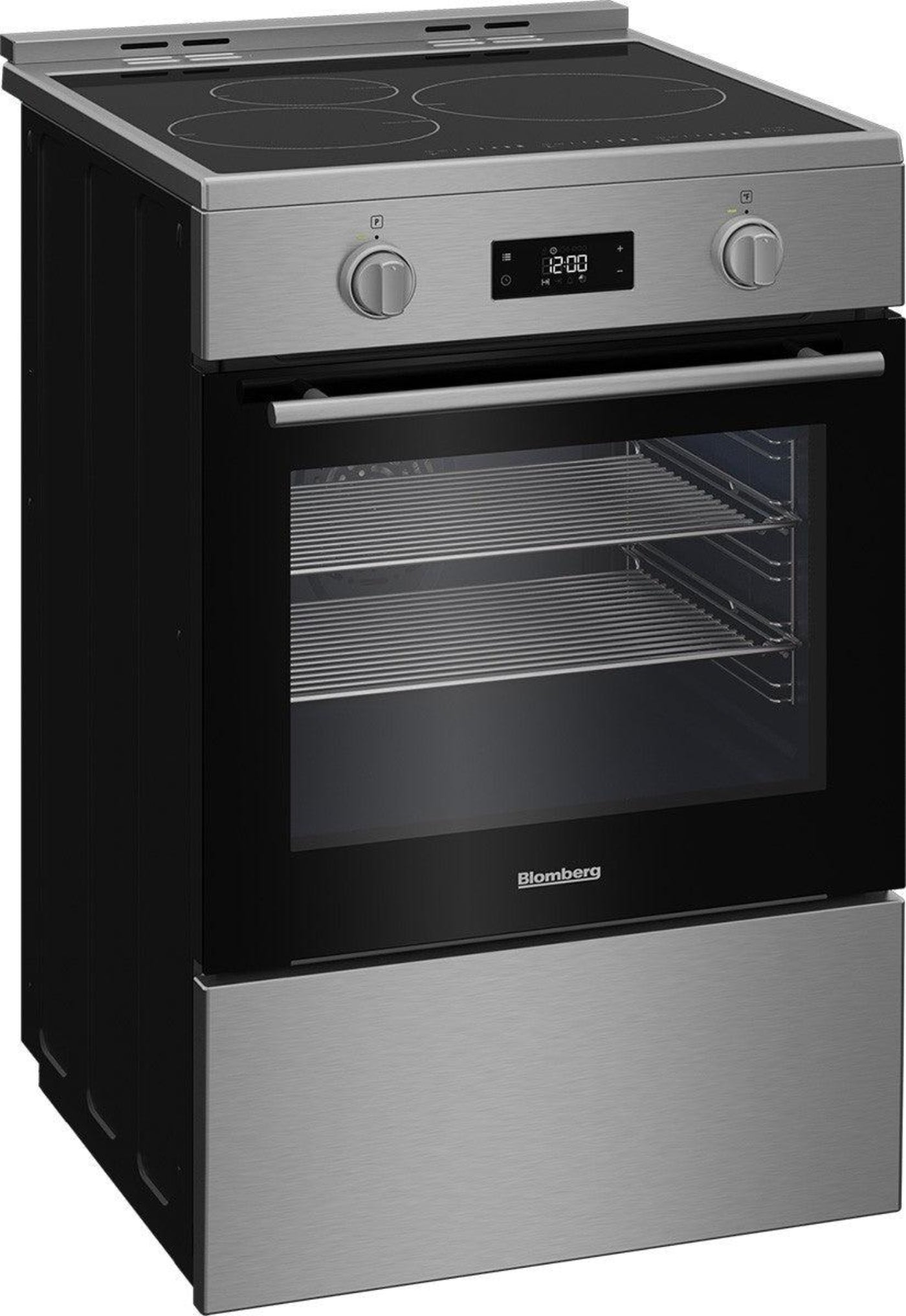 BLOMBERG APPLIANCES BIRU24102SS 24" Free-Standing Induction Slide-In Range, True Convection in Stainless Steel - BIRU24102SS