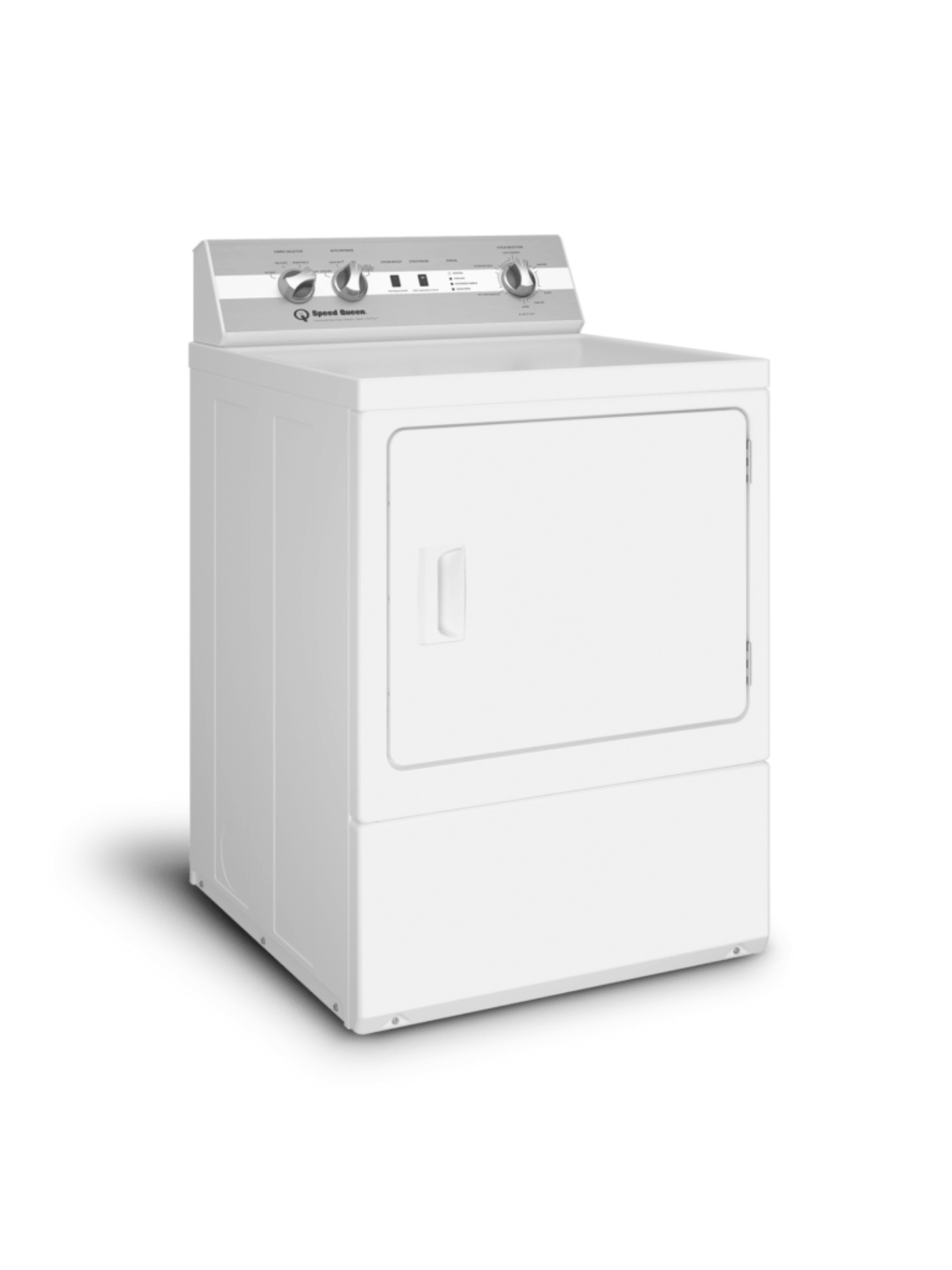 SPEED QUEEN DC5004WG DC5 Sanitizing Gas Dryer with Pet Plus Extended Tumble Steam White - DC5004WG