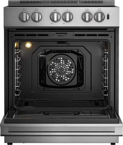 BLOMBERG APPLIANCES BERU30422SS 30in electric stainless range with 5.7 cu ft self clean oven, 4 burner in Stainless Steel - BERU30422SS