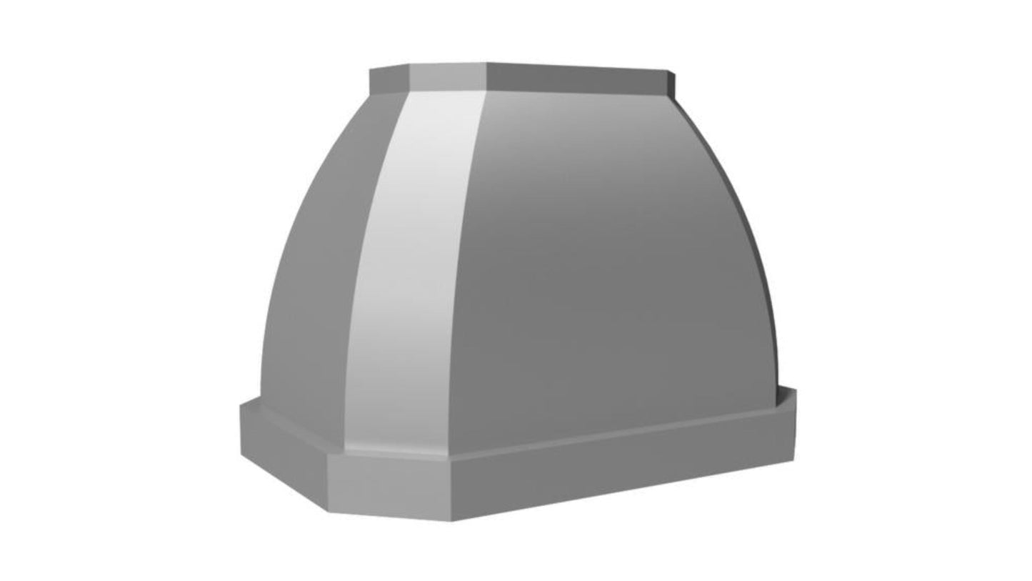 VENTAHOOD 54" Island Designer Series Range Hood - JCIH254C1