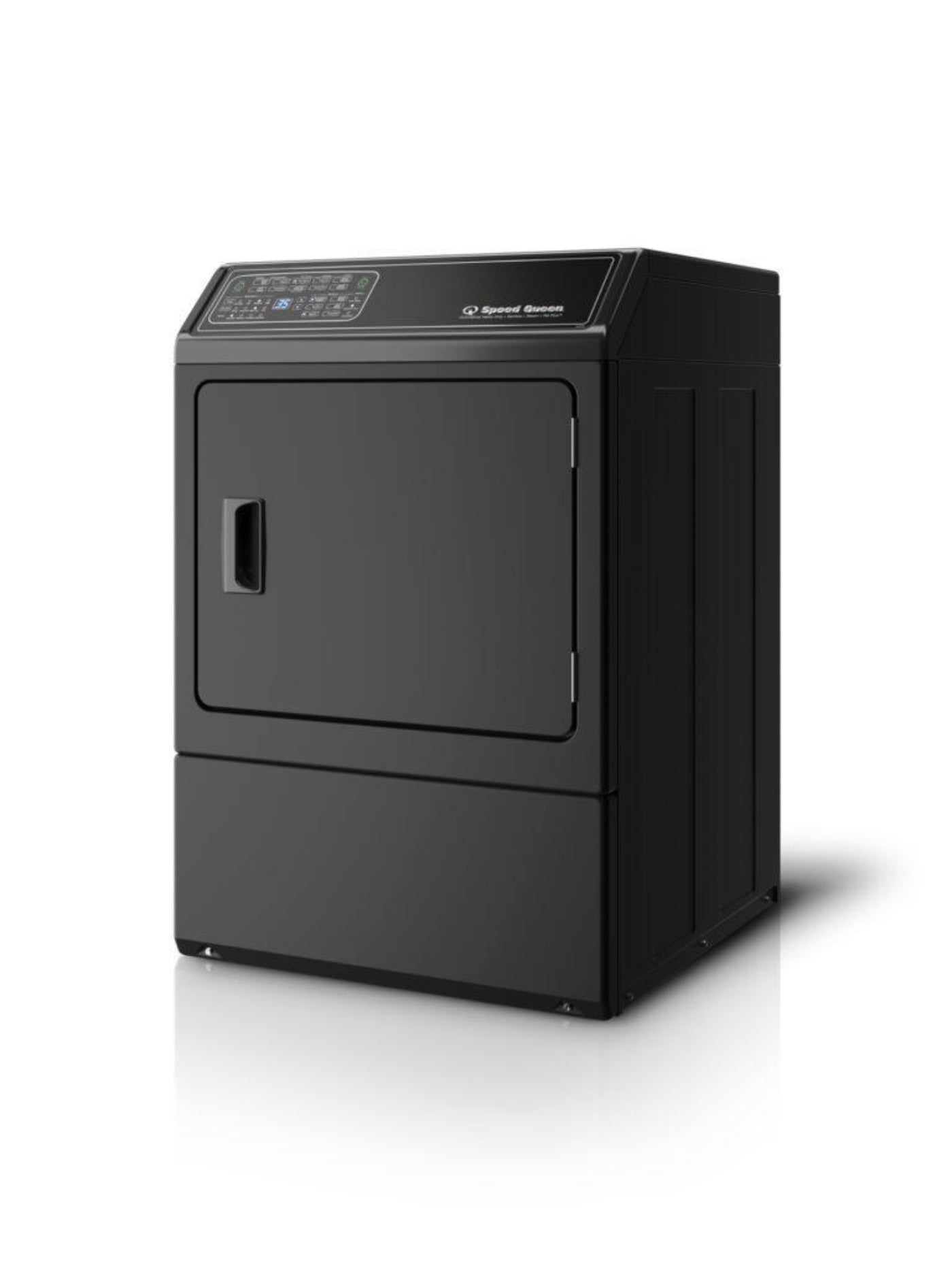 SPEED QUEEN DF7004BE DF7 Sanitizing Electric Dryer with Front Control Pet Plus Steam Over-Dry Protection Technology ENERGY STAR  in Black - DF7004BE