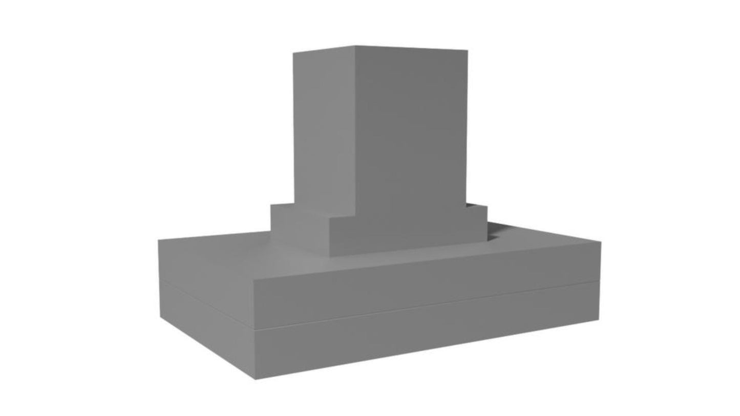 VENTAHOOD 42" Island Contemporary Range Hood - CIEH9242