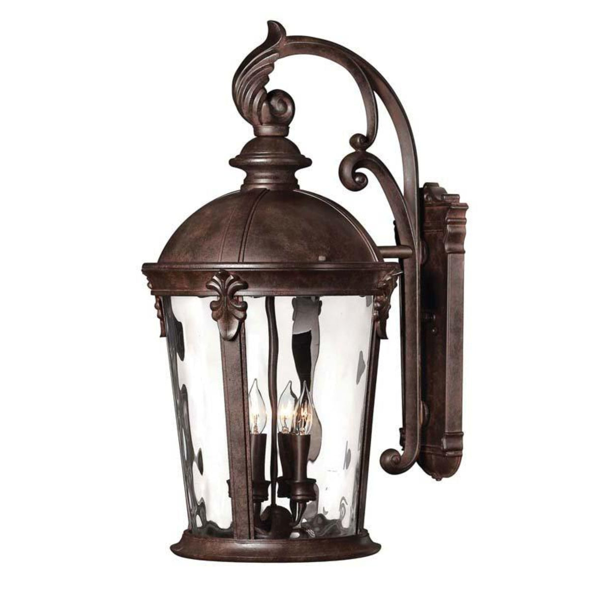 Hinkley Outdoor Windsor Wall Light - 1899BK
