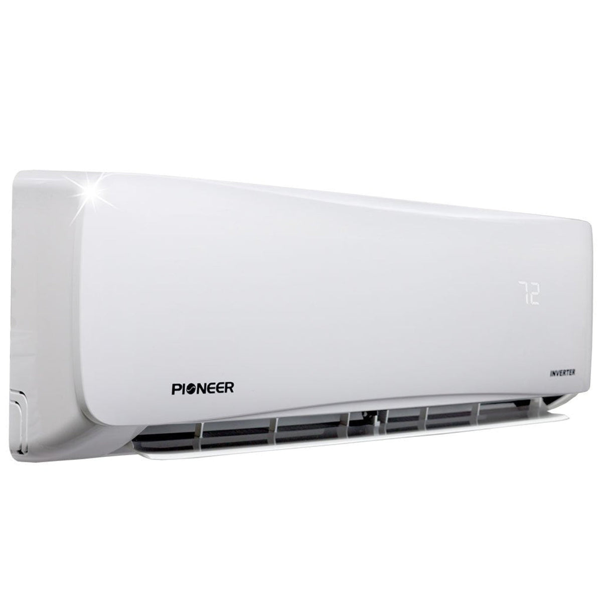 Pioneer 12,000 BTU 21.4 SEER2 Ductless Mini-Split Inverter+ Air Conditioner Heat Pump System Full Set 230V - WYS012GMFI20RL-10