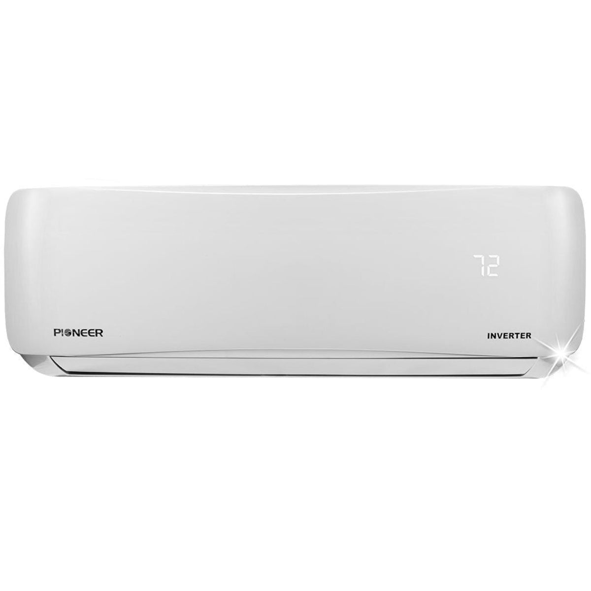 Pioneer 12,000 BTU 20.8 SEER2 Ductless Mini-Split Inverter+ Air Conditioner Heat Pump System Full Set 115V - WYS012AMFI20RL-10