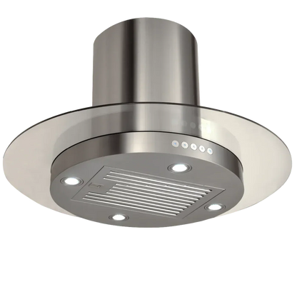 Proline Island Range Hood with powerful 550 True-CFM in 36-inch, Stainless Steel | Elite Dream Home Brand New Series| PLSI 575G - PLSI 575G.36
