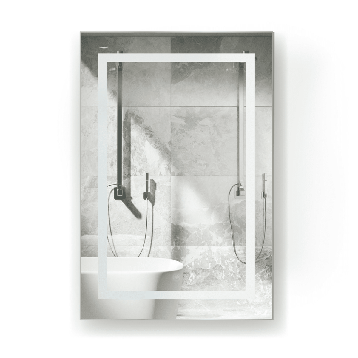 Krugg Svange 2436R 24" X 36" LED Medicine Cabinet with Dimmer & Defogger SVANGE2436R