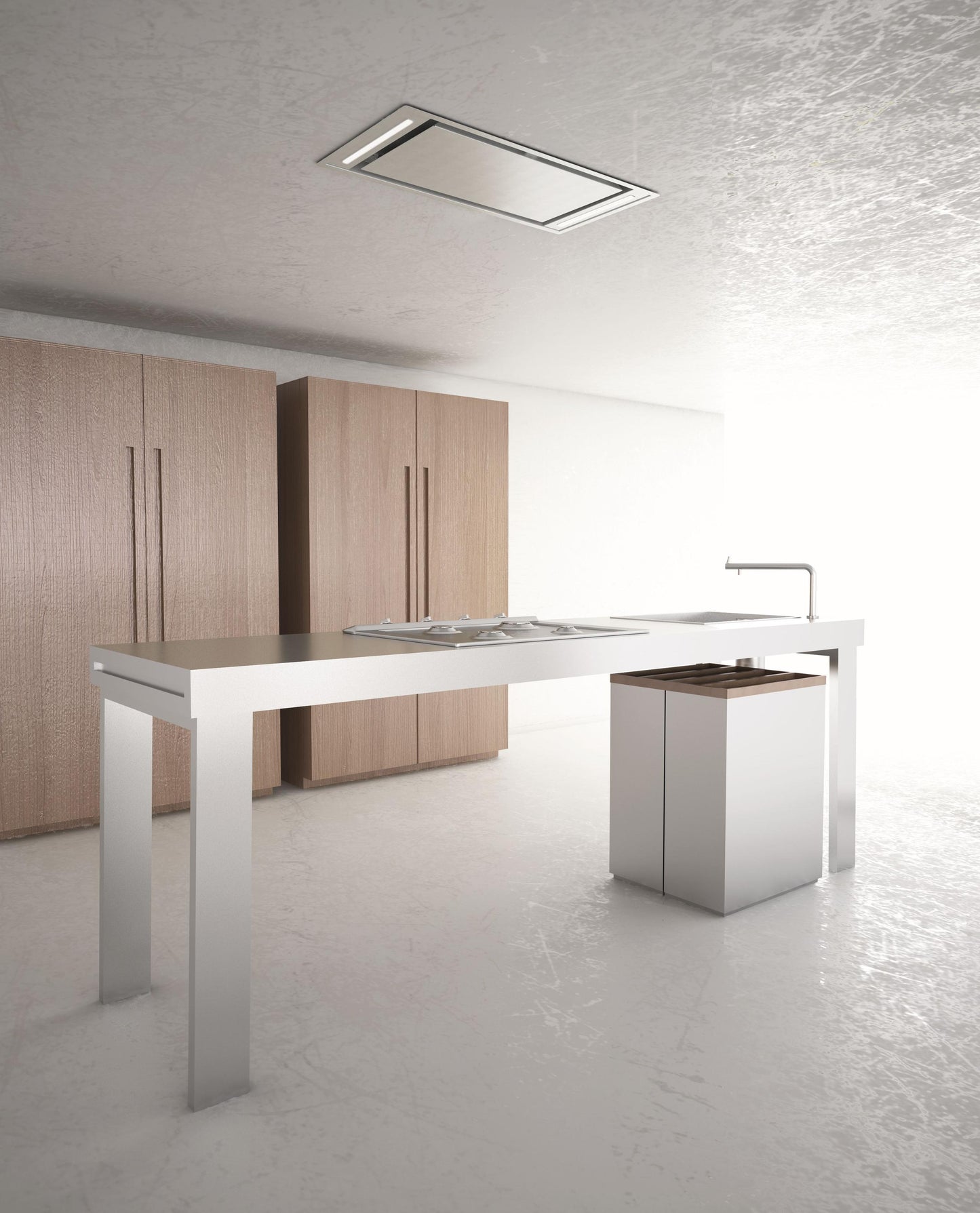 SIRIUS HOODS Island Series -WH Island Mount Range Hood - SUT958WH