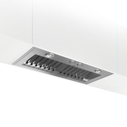 ELICA ESC146SS SCANNO Insert Range Hood 46 1/2" wide - 1200CFM in Stainless Stee - ESC146SSl