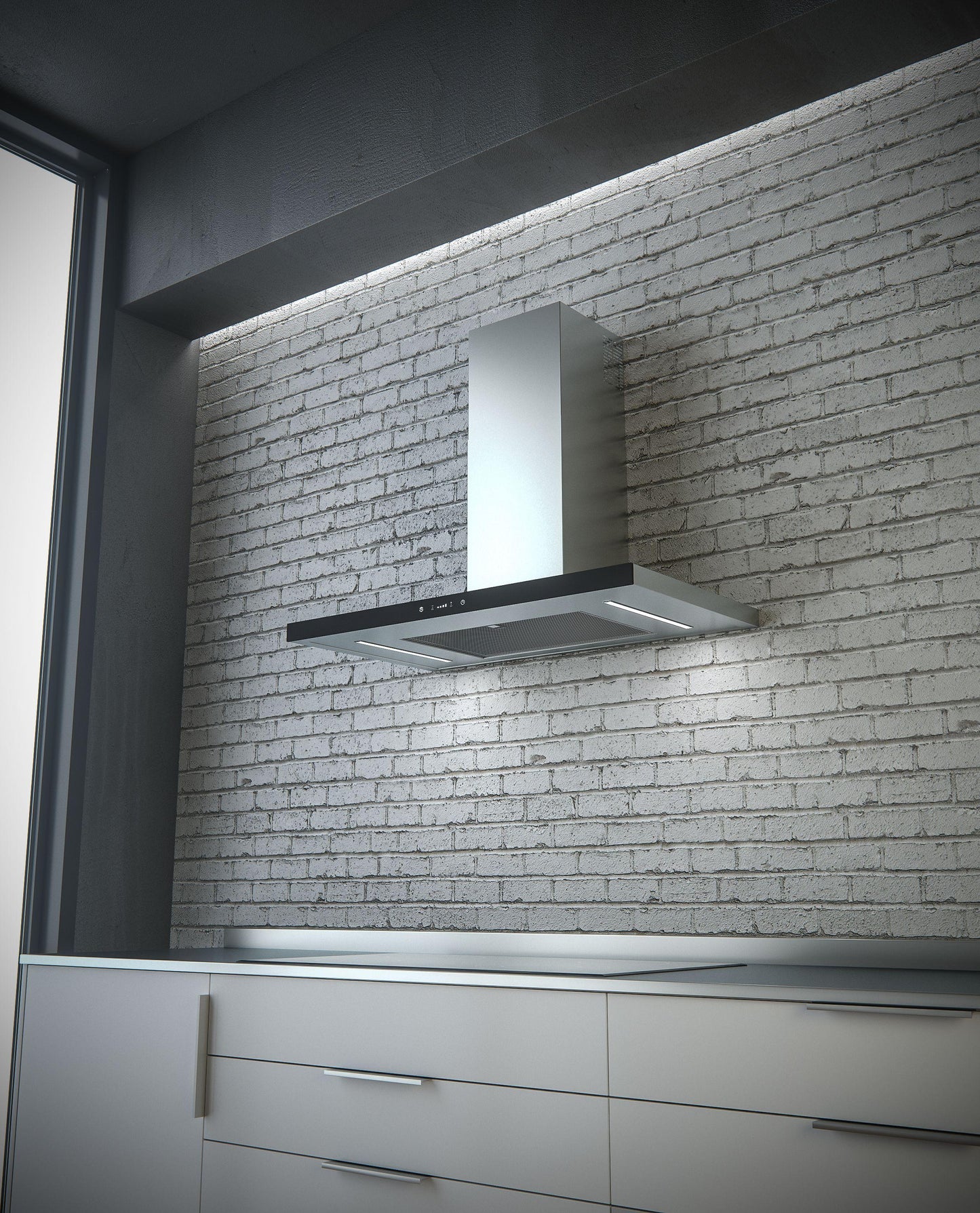 SIRIUS HOODS SUTC9236 Wall Series SUTC92 36" Wall Mount Range Hood - SUTC9236