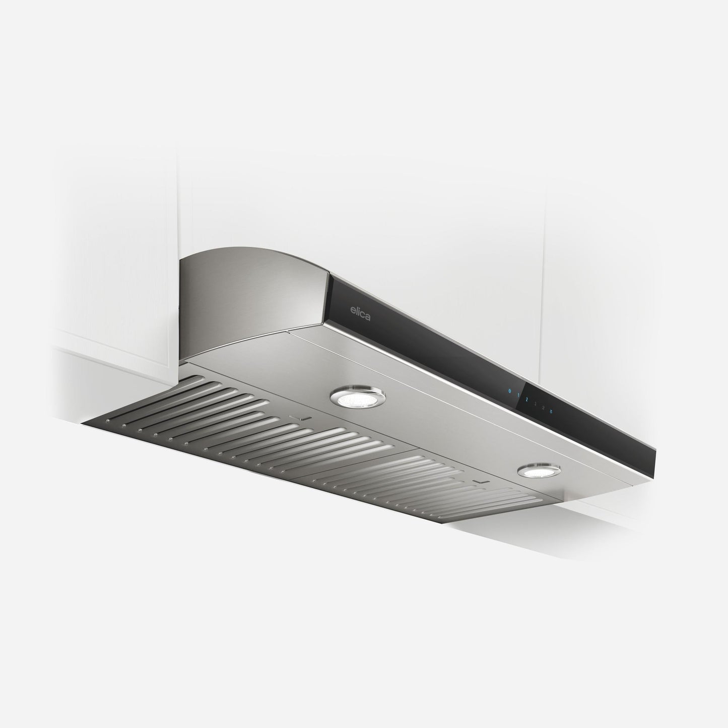 ELICA EAI430SS ARIA Undercabinet Range Hood 30" wide - 400CFM in Stainless Steel On Black-EAI430SS