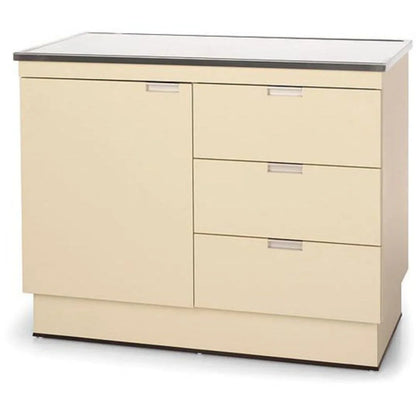 PETLIFT Omni Veterinary Exam Table & Storage Full Flush Table 44 x 22 - PL-TEC-300-44SS
