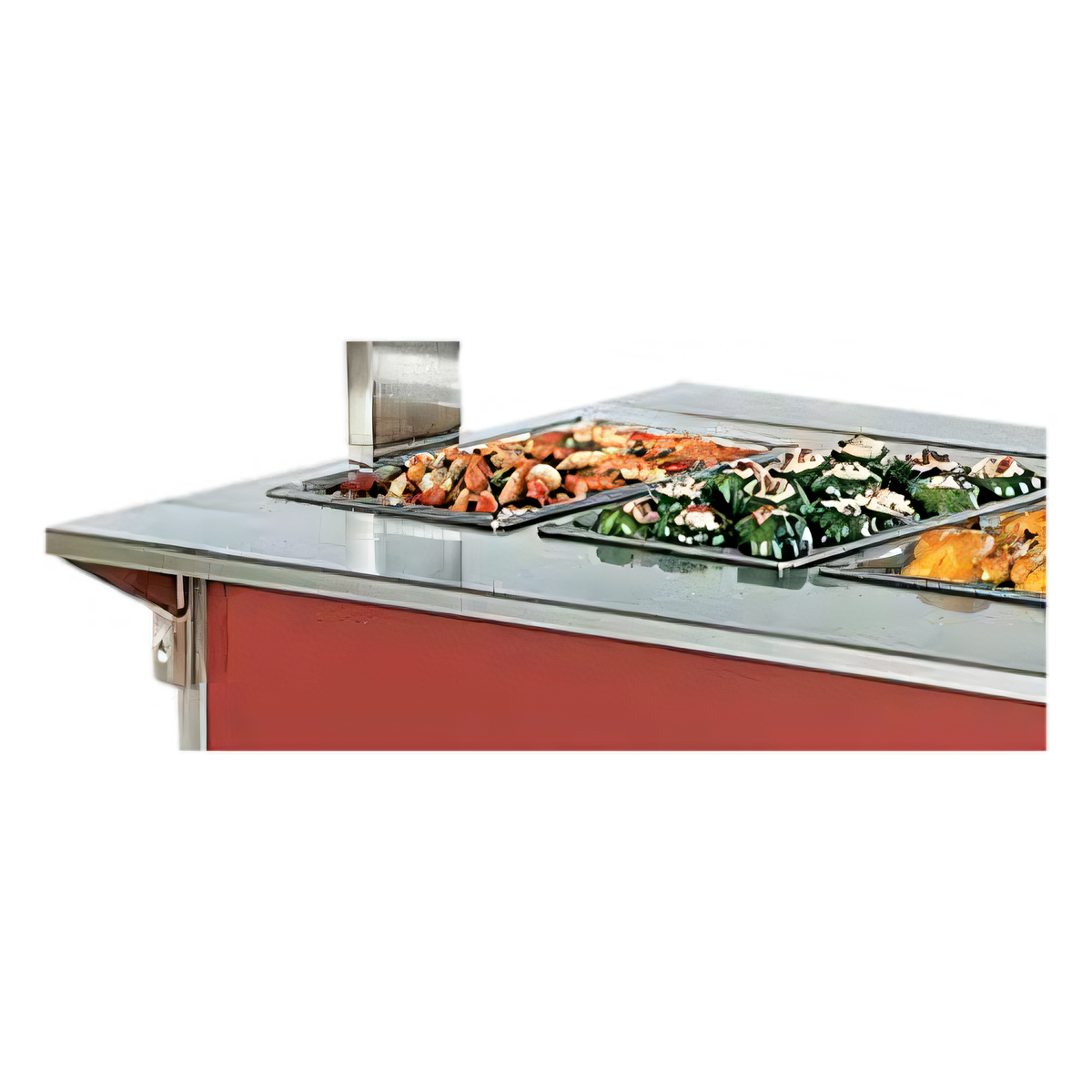 Vollrath 37511-2-C 4-Series Signature Server Wall-Mounted Shelving - 37511-2-C