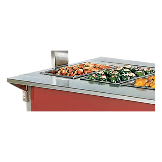 Vollrath 37512-2-C 4-Series Signature Server Wall-Mounted Shelving - 37512-2-C