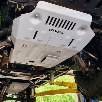 RIVAL Aluminum Engine Skid Plate 2005-2023 Toyota Tacoma 3Gen 4WD including KDSS - 2333.9540.1.6